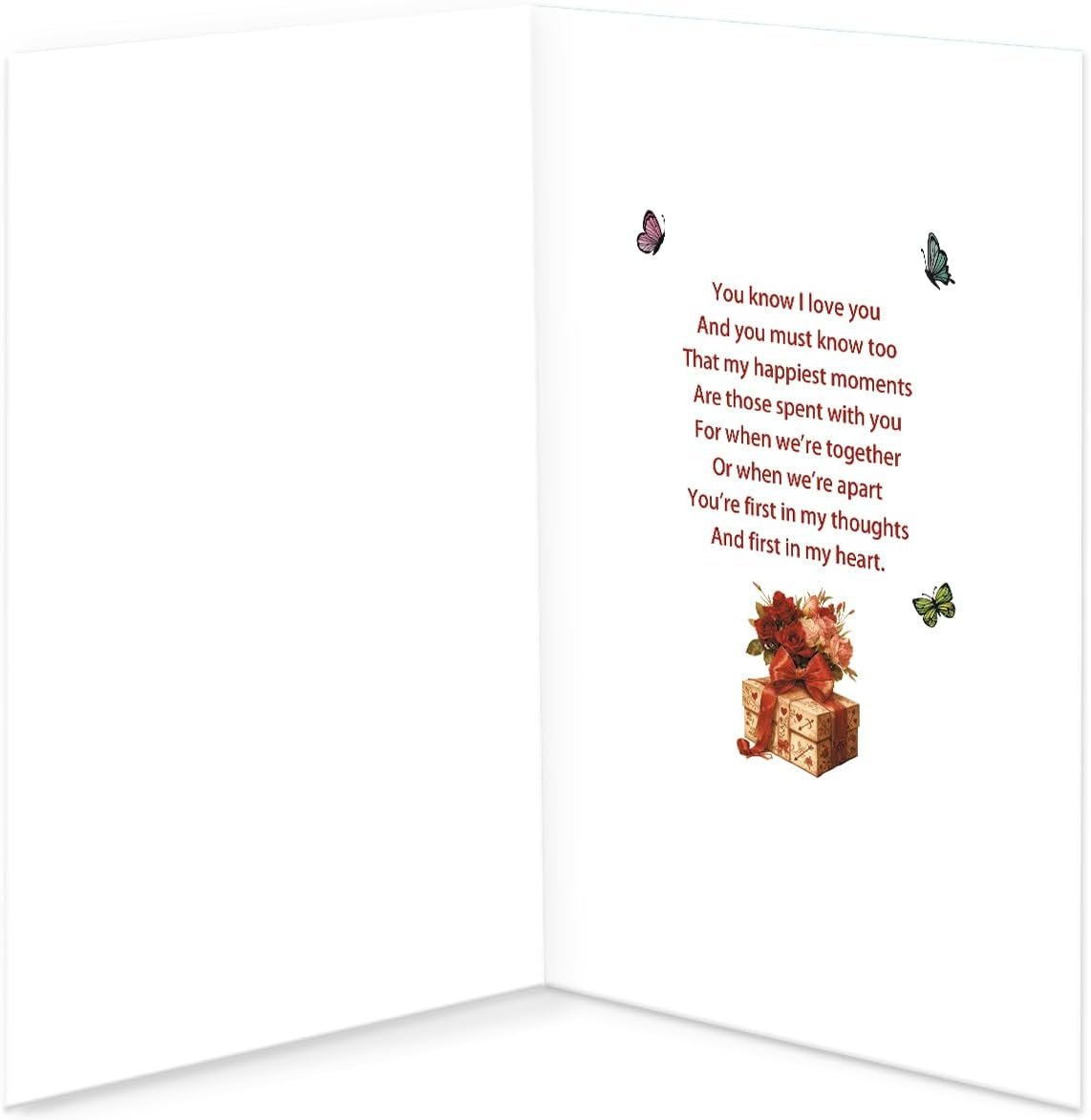 Romantic Valentines Day Gifts for Wife,Beautiful Valentine's Day Card for Women,Gifts from Husband - Image 3