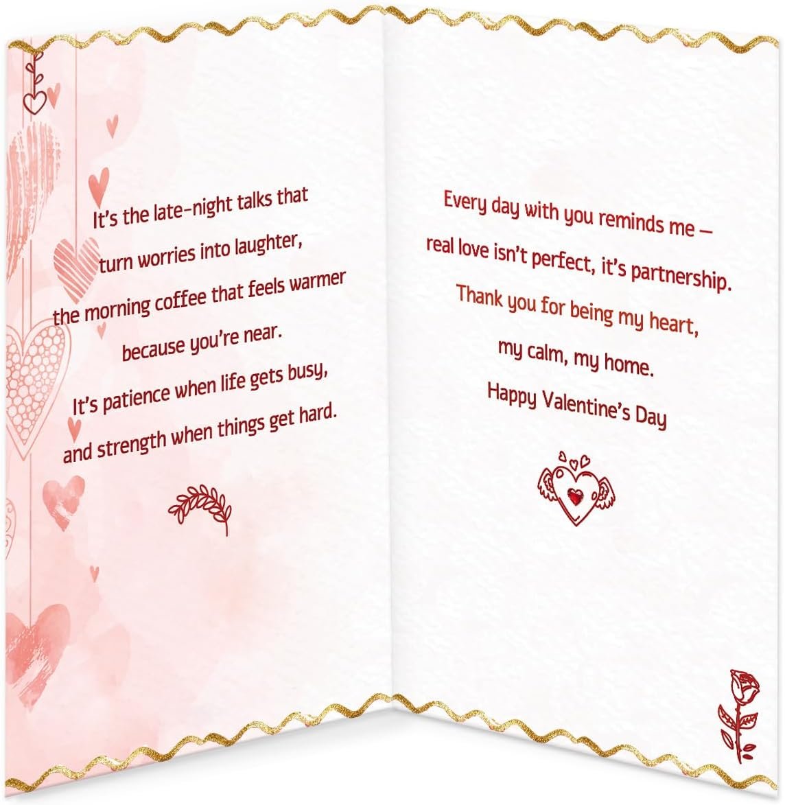Romantic Valentines Day Gift for Wife,Special Valentine's Day Cards for Her - Image 2